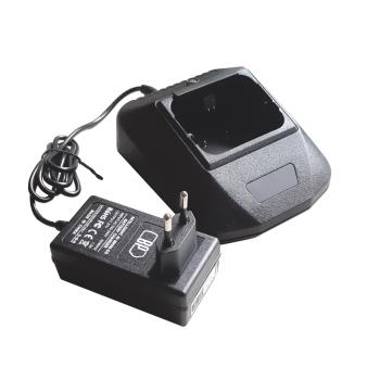 Schnell-Ladegerät 100-240 V AC für Akkus Hetronic / Abitron Mini 3,6 V und Nova Ergo 9,6 V mit BP-Netzteil