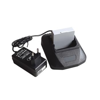 Preview: Schnell-Ladegerät 100-240 V AC für Akkus Hetronic / Abitron Mini 3,6 V und Nova Ergo 9,6 V mit BP-Netzteil