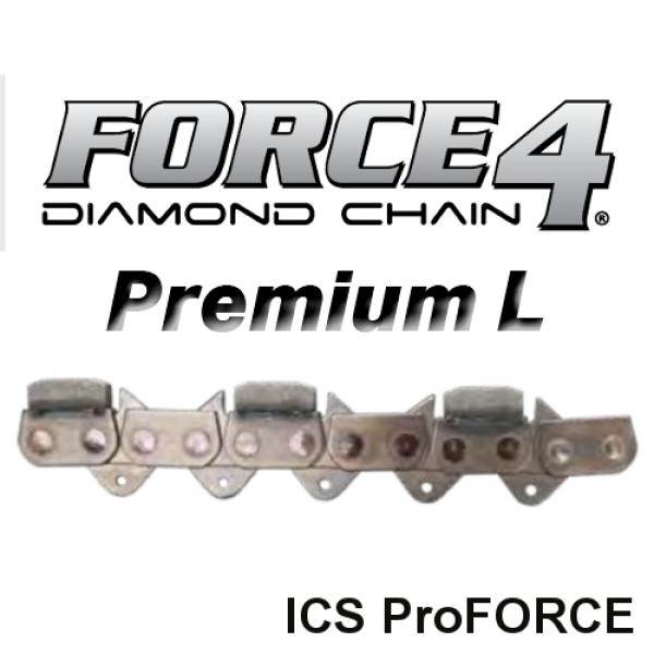 Oregon ICS diamond chain Force4-34 Premium L (ProFORCE) 531751 for Oregon ICS 880F4 890F4 701-A 633F4 695F4 695XL F4 50 cm, Husqvarna K950 K960 K970 K6500 K7000, Weka TK40 ANNA, Dr. Bender Beluga Espada 400, Cedima