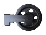 Idler for Komatsu PC12R-8, PC12R-8F, PC14R-2, PC14R-2F, PC14R-3F, PC14R-3F HS, PC15-1 MR, PC15-1 MRX, PC15R-8, PC15R-8F, PC16R-2, PC16R-2F, PC16R-HS, PC16R HS2, PC18MR-2, PC18MR-3, PC18MR-3F