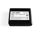 Akku für HBC BA223000, BA223030, 3,6 V / 2000 mAh NiMh